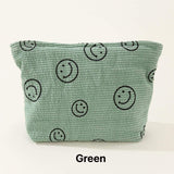 Corduroy Smile Cosmetic Bag