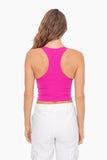 Venice Racerback Active Top: BERRY