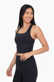 Venice Racerback Active Top: BLACK