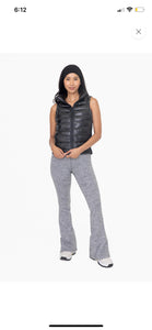 High Neck Padded Puffer Vest