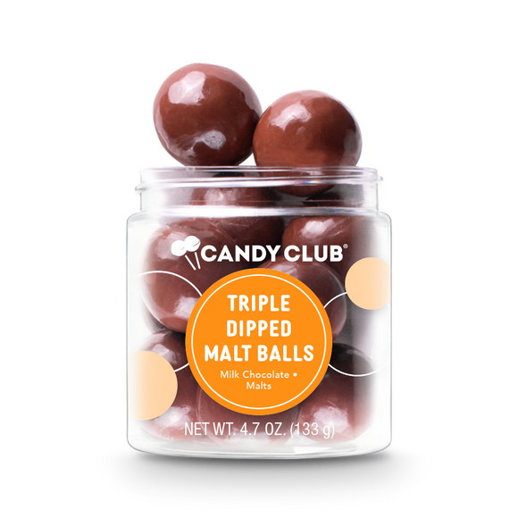 Triple-Dipped Chocolate Malt Balls