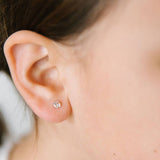 Small Diamond Earrings