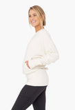 Brushed Dolman Sleeve Crew Neck