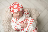 Baseball Baby Gown and Hat