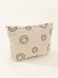 Corduroy Smile Cosmetic Bag