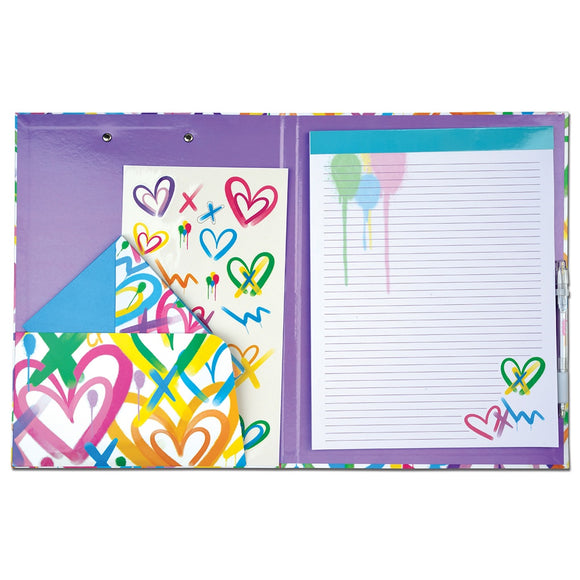 COREY PAIGE HEARTS CLIPBOARD SET