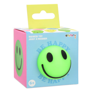 HAPPY FACE SQUEEZE TOY