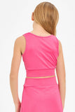 Sleeveless Crop Tank Top