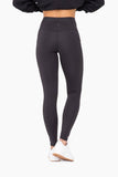 Sweetheart No-Seam Front Highwaist Leggings: BLACK