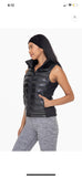 High Neck Padded Puffer Vest