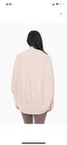 Open Front Dolman Sleeve Shawl