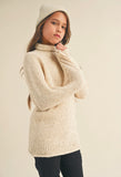 Tinley Turtle Neck Long Sweater