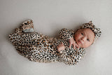 Leopard Knotted Gown