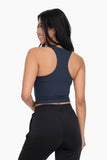 Venice Racerback Active Top: BLACK