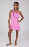 Girls Lux Tennis Dress with Inner Bra and Fanny Bag - Set