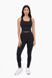 Venice Racerback Active Top: BLACK