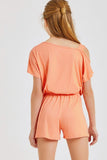 One Shoulder Romper (Tween)