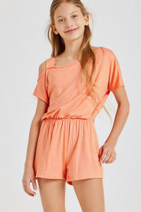 One Shoulder Romper (Tween)