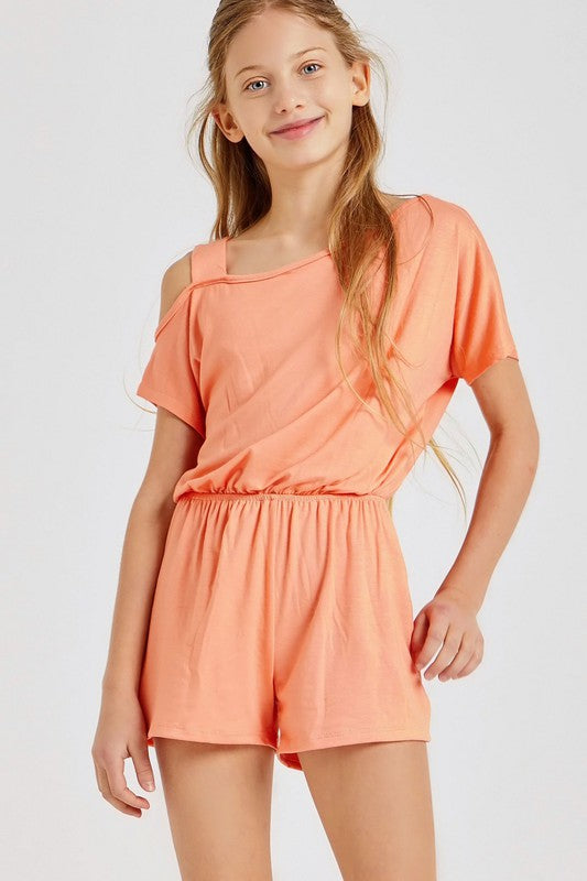 One Shoulder Romper (Tween)