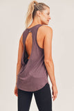 Open Overlay Back Tank Top