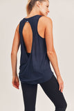 Open Overlay Back Tank Top