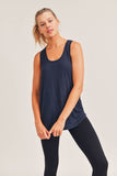 Open Overlay Back Tank Top