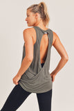 Open Overlay Back Tank Top