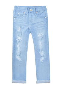 Regular Fit Distressed Jeans