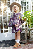 Floral Bell Sleeve Dress (Tween)