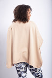 CURVY High Neck Cape Pullover (Adult)