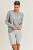 Fuzzy Long Sleeve Top (Adult)