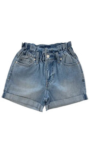 Boyfriend Fit Denim Shorts - Tween