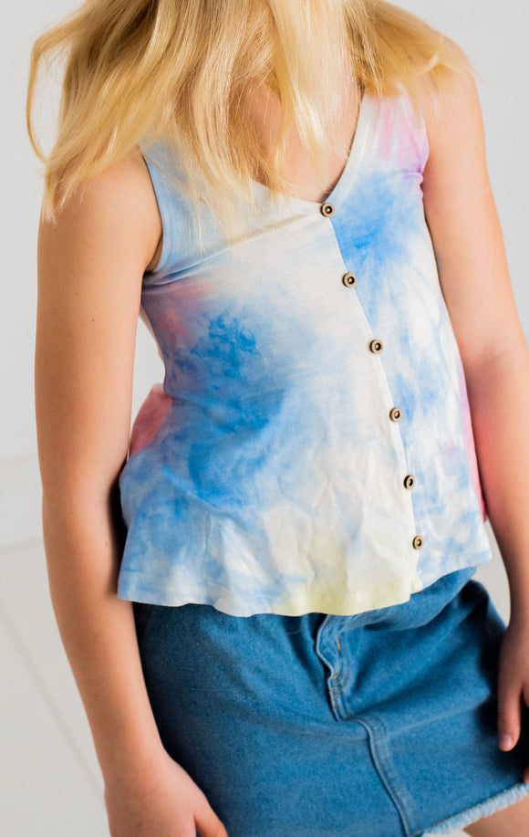 Isla Tie Dye Swing Tank