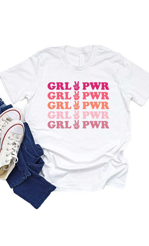 Vintage Girl Power T-Shirt (Tween)