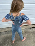 Bermuda Denim Overalls