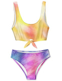 Purple and Yellow Sunshine Bikini