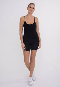 Sleeveless Seamless Ribbed Onesie