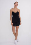 Sleeveless Seamless Ribbed Onesie