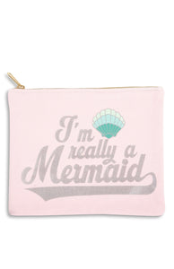 I'm Really A Mermaid Travel Pouch