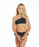 Black Ruffle Bikini