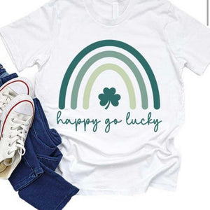 St Patrick’s Day Shirt - Happy Go Lucky