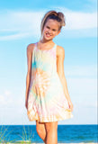 Nikita Tie Dye Rainbow Swim Coverup Dress (Tween)